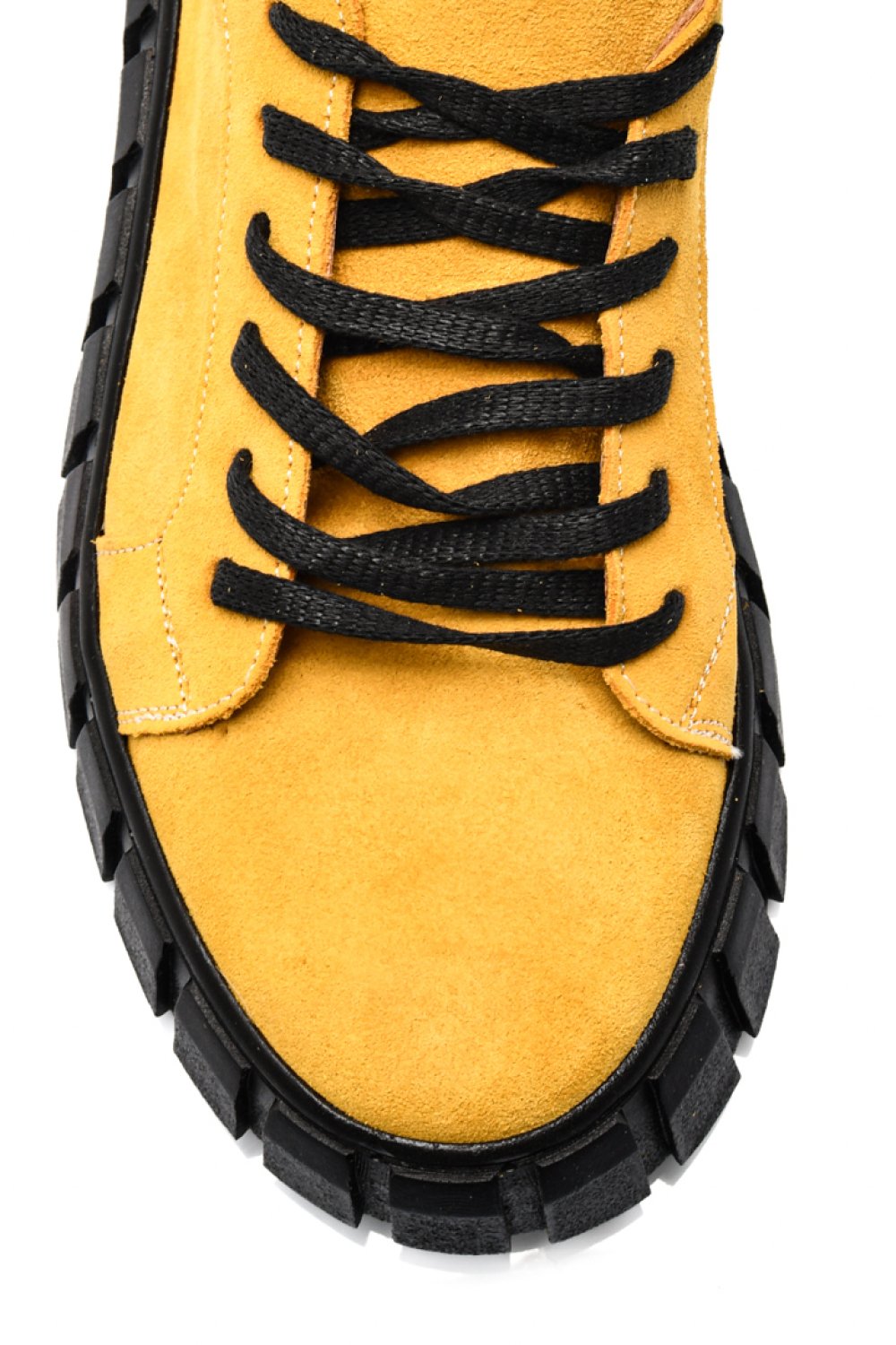 PANTOFI SPORT GALBENI PIELE NATURALA INTOARSA 3S77011