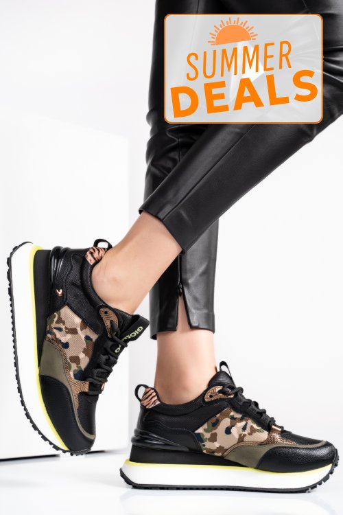 Pantofi sport black camo 6s774359