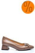 PANTOFI TAUPE PIELE NATURALA 1S77653