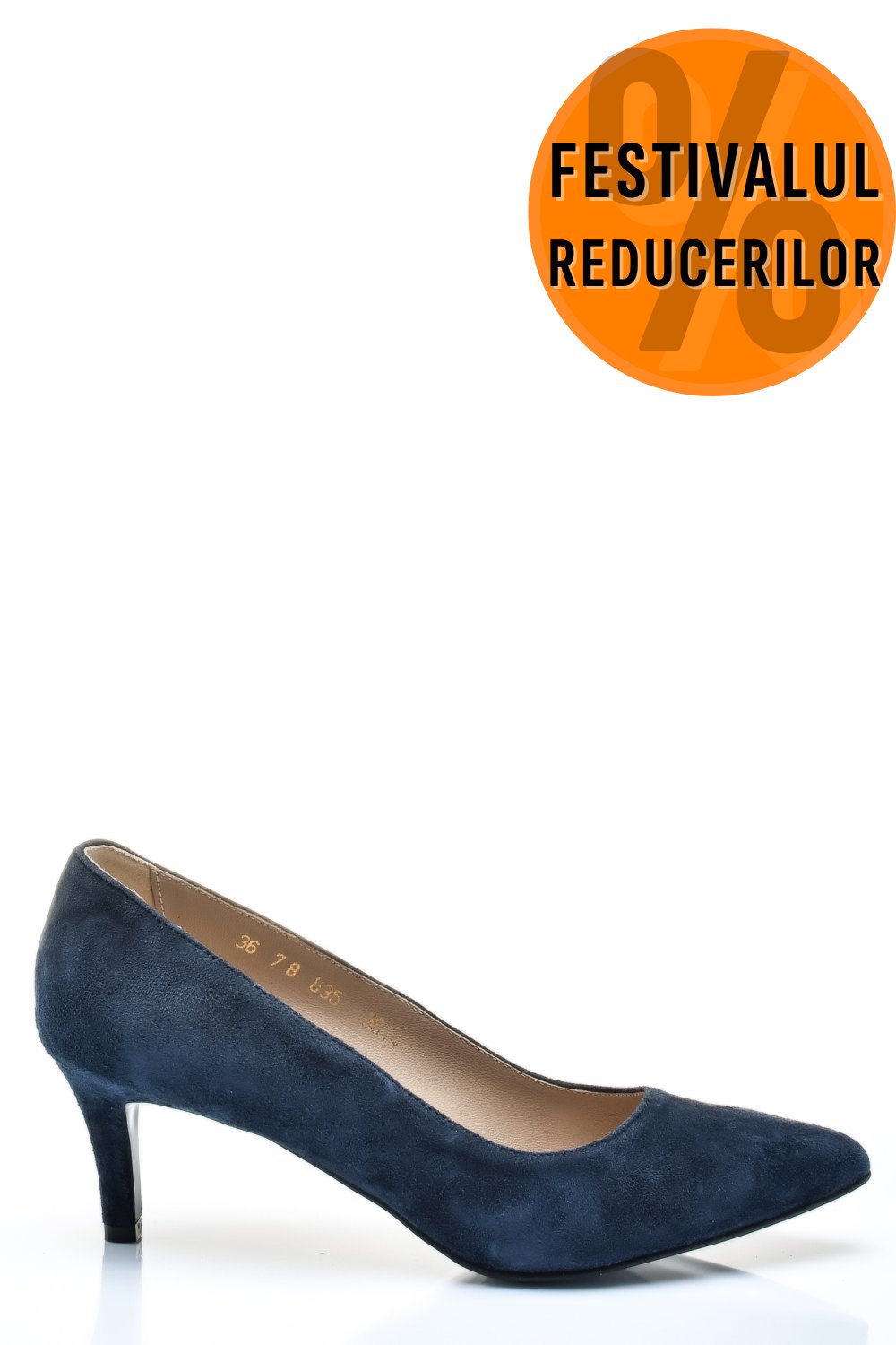 PANTOFI DAMA GUBAN PIELE NATURALA INTOARSA BLEUMARIN 3S77514