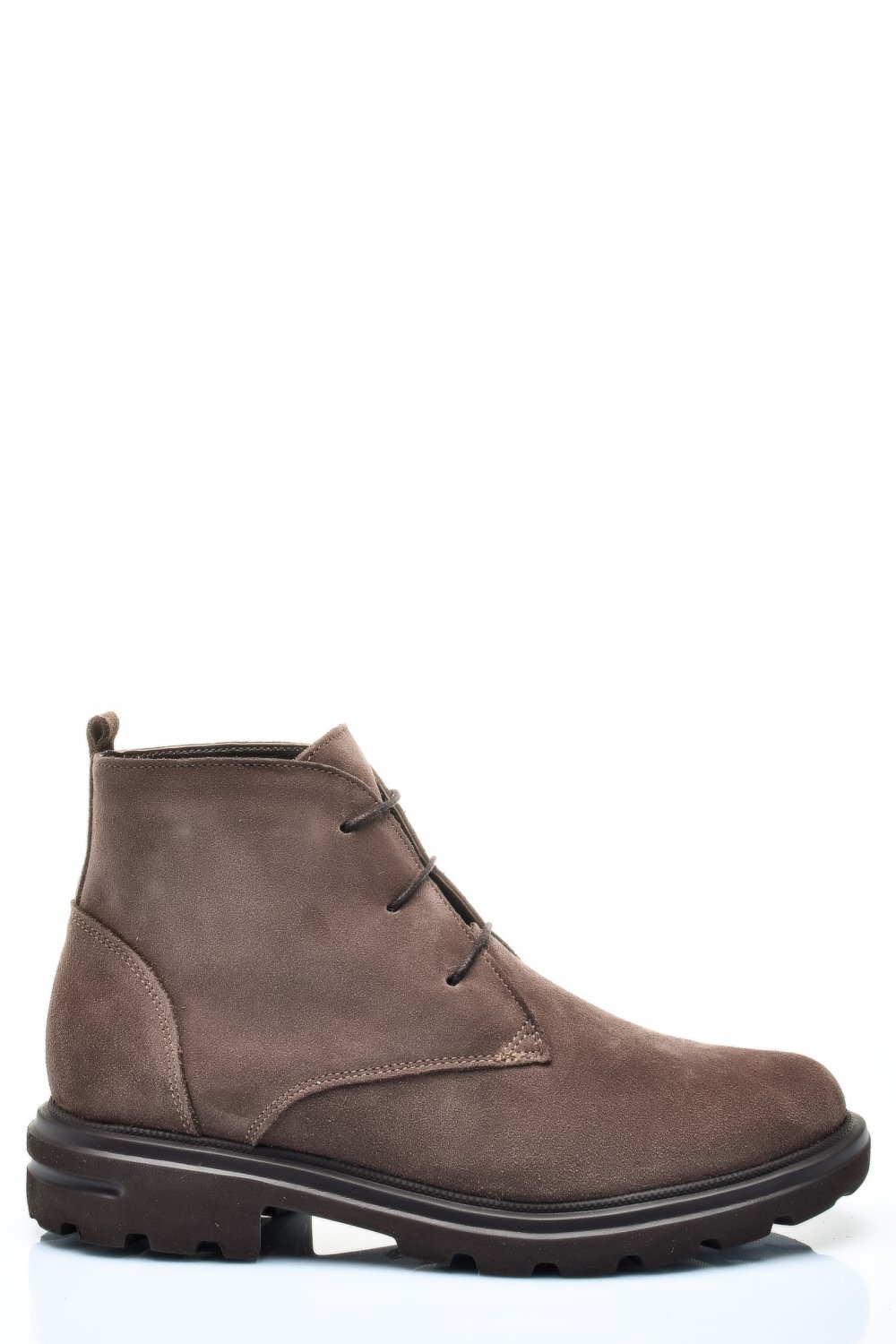 GHETE DAMA PIELE NATURALA INTOARSA TAUPE 2S7732-004SP