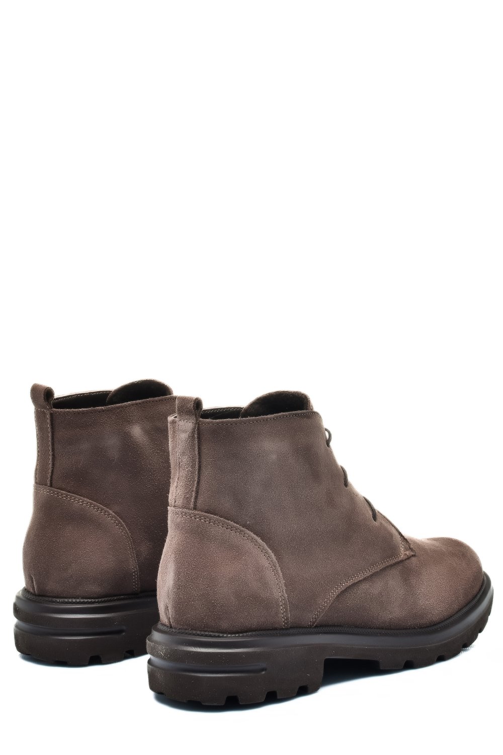 GHETE DAMA PIELE NATURALA INTOARSA TAUPE 2S7732-004SP