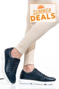 PANTOFI SPORT ALBASTRI PIELE NATURALA 1S7768