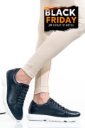 PANTOFI SPORT ALBASTRI PIELE NATURALA 1S7768