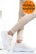 Pantofi sport albi piele naturala 4s7737