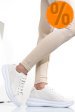 Pantofi sport albi piele naturala 4s7737