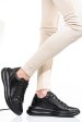 Pantofi sport negri piele naturala 4s7737