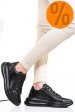 Pantofi sport negri piele naturala 4s7737