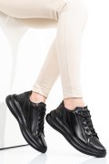 PANTOFI SPORT NEGRI PIELE NATURALA 4S7737