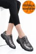 Pantofi sport argintii piele naturala 1s7768