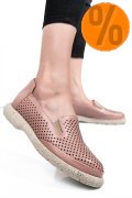 ESPADRILE ROZ PIELE NATURALA 4S7715