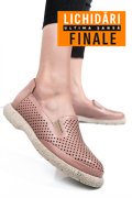ESPADRILE ROZ PIELE NATURALA 4S7715