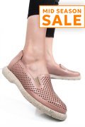 ESPADRILE ROZ PIELE NATURALA 4S7715