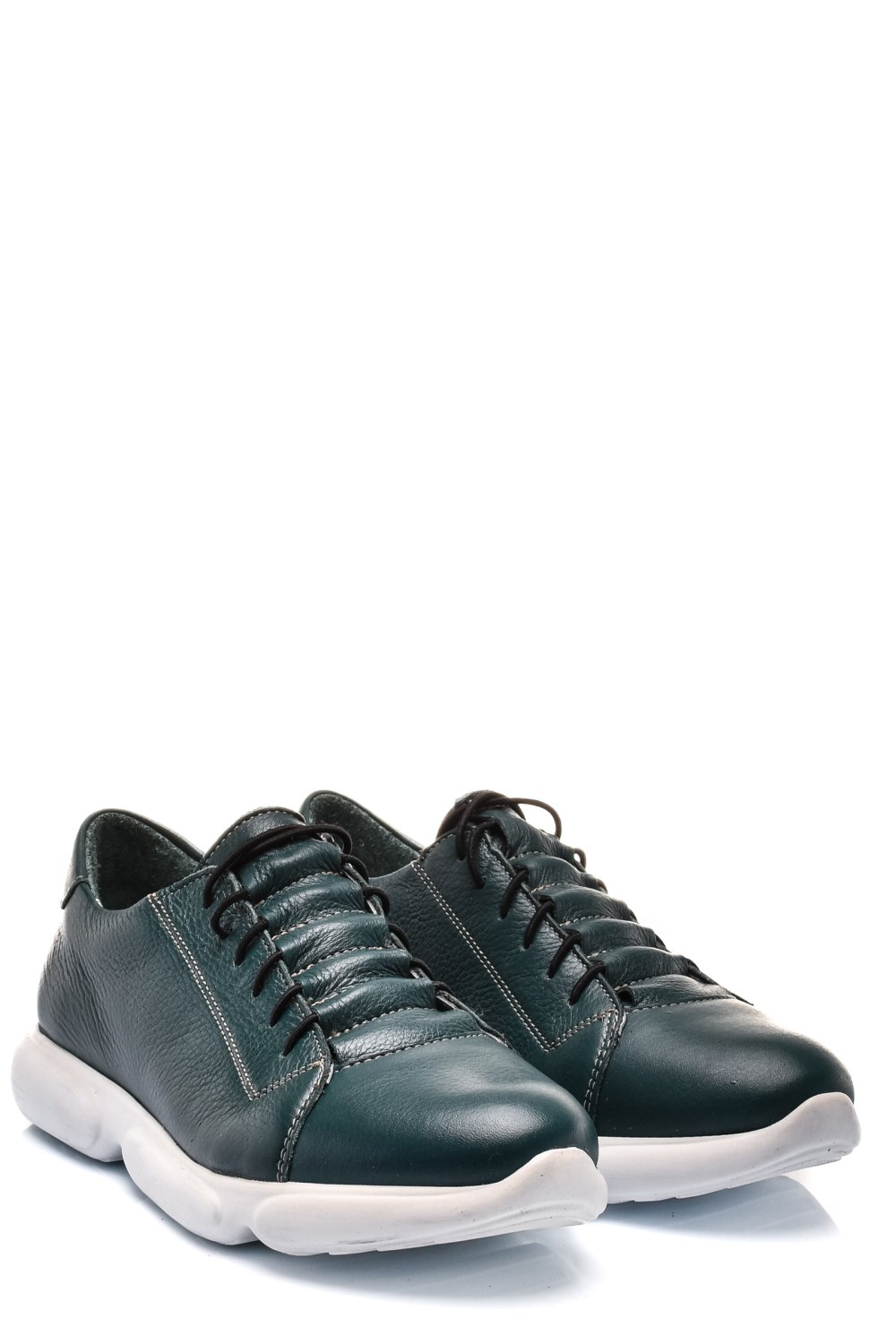 PANTOFI SPORT VERZI PIELE NATURALA 1S7768
