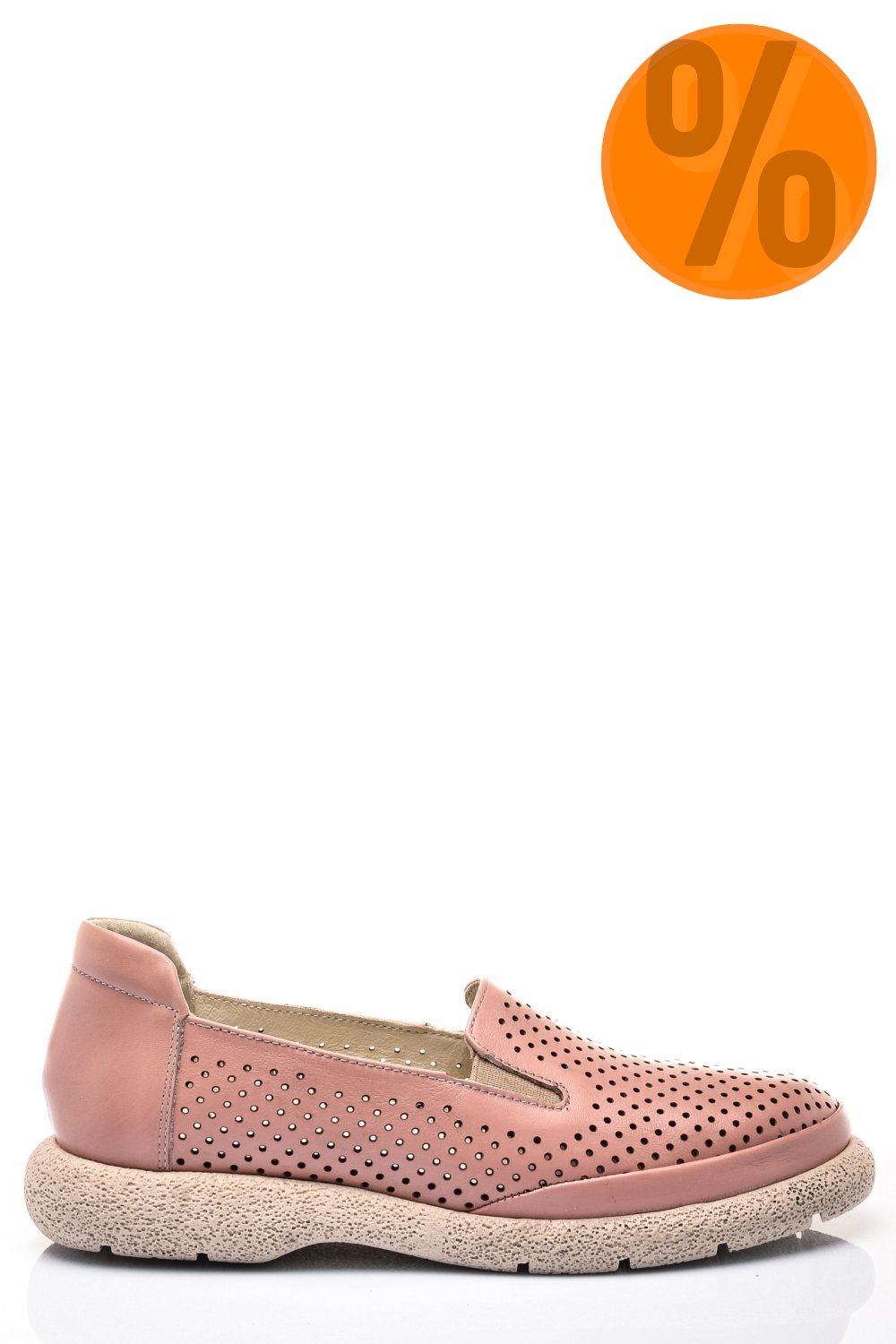 ESPADRILE ROZ PIELE NATURALA 4S7715