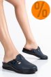 Papuci orto bleumarin piele naturala s67t360
