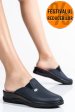 Papuci orto bleumarin piele naturala s67t359