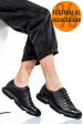 Pantofi sport negri piele naturala 1s7768