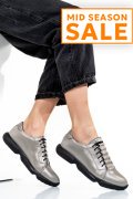 PANTOFI SPORT GRI PIELE NATURALA 1S7768