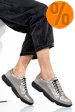 Pantofi sport gri piele naturala 1s7768