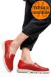 Espadrile rosii piele naturala 4s7715