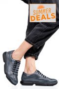 PANTOFI SPORT GRI SIDEF PIELE NATURALA 1S7768