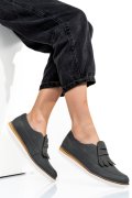 MOCASINI GRI PIELE NATURALA 2S7737