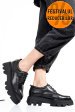 Pantofi negri piele naturala as7750098