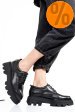 Pantofi negri piele naturala as7750098