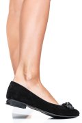 BALERINI NEGRI PIELE NATURALA INTOARSA 3S7710