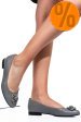 Balerini gri piele naturala 3s7714