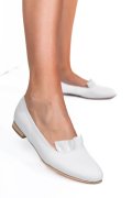 BALERINI ALBI PIELE NATURALA 3S7704