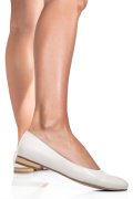 BALERINI BEJ PIELE NATURALA 3S7707B
