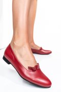 BALERINI ROSII PIELE NATURALA 3S7704