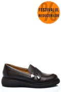 MOCASINI DAMA PIELE NATURALA MARO INCHIS 4S7710