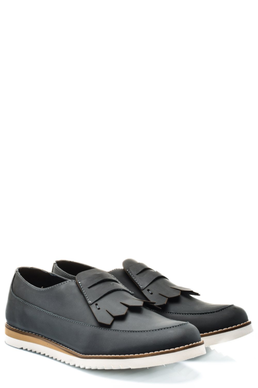 MOCASINI GRI PIELE NATURALA 2S7737