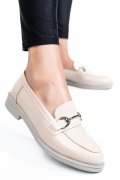PANTOFI BEJ PIELE NATURALA LACUITA 2S7741606ANPK