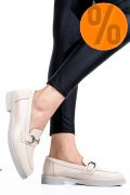 PANTOFI BEJ PIELE NATURALA LACUITA 2S7741606ANPK