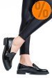 Pantofi negri piele naturala lacuita 2s7741606npk