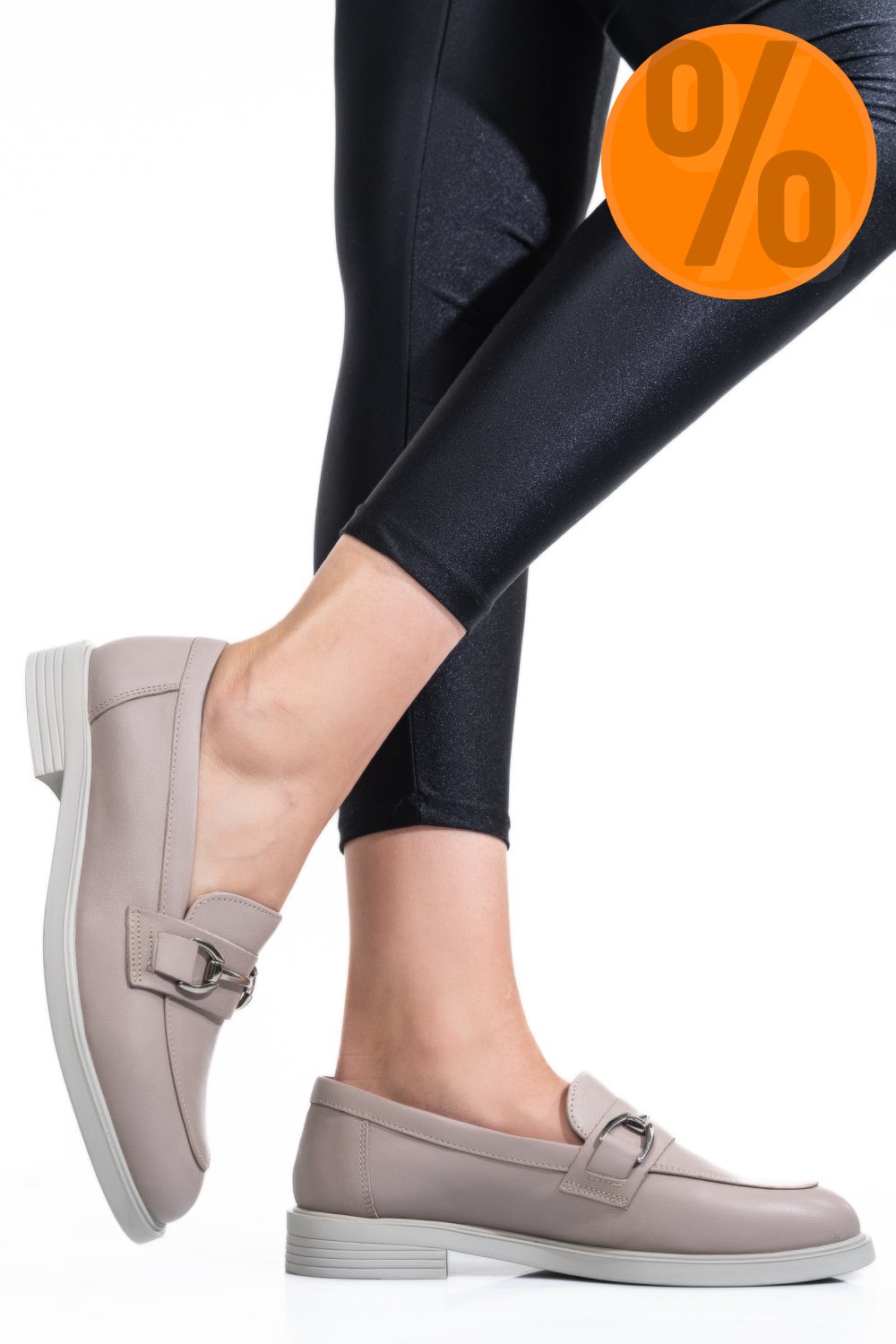 PANTOFI BEJ PIELE NATURALA 2S7741606ANP