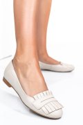 BALERINI BEJ PIELE NATURALA 3S7703