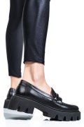 MOCASINI BLACK PIELE NATURALA 3S7799
