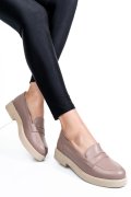 PANTOFI TAUPE PIELE NATURALA 2S7741604NP