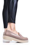 PANTOFI TAUPE PIELE NATURALA 2S7741604NP