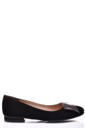 BALERINI NEGRI PIELE NATURALA INTOARSA 3S7705