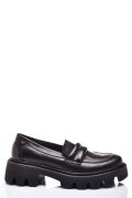 MOCASINI BLACK PIELE NATURALA 3S7799