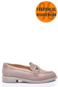 PANTOFI BEJ PIELE NATURALA 2S7741606ANP