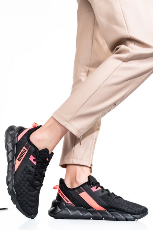 Puma, pantofi sport black pink wns  weave xt