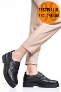 PANTOFI NEGRI PIELE NATURALA 2S7741603NP