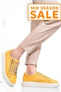PANTOFI GALBENI PIELE NATURALA 2S7741607NP